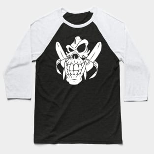 Gorilla Jolly Roger Baseball T-Shirt